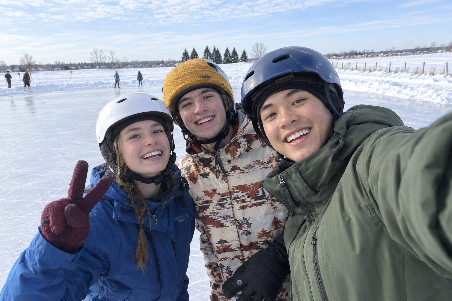 Skating club photo